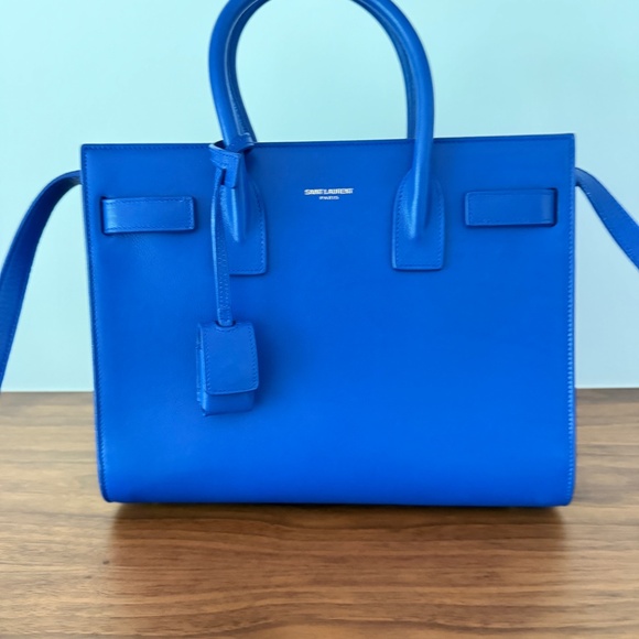 YSL Sac de Jour Nano in Royal Blue - Picture 4 of 16